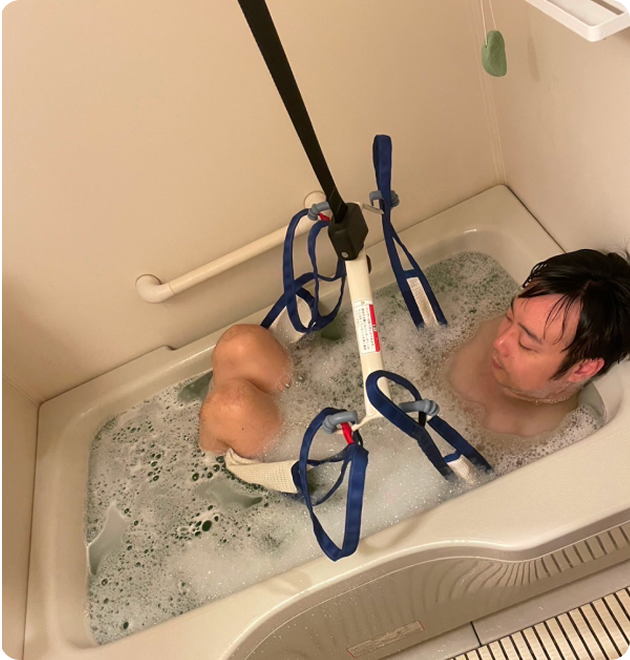 入浴 画像