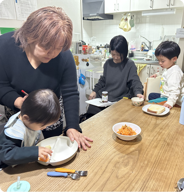 夕食・片付け 画像